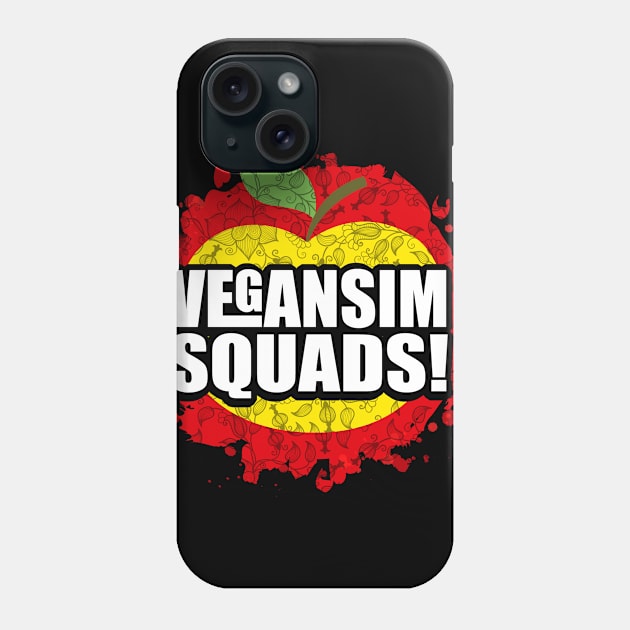 Healthy Veganism Illustrations Tee Shirt Gifts Phone Case by PhoenixDamn