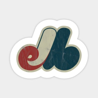 VINTAGE MONTREAL EXPOS Magnet