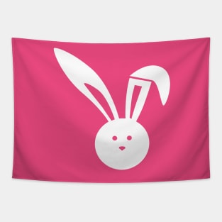 Minimal Bunny Rabbit Tapestry