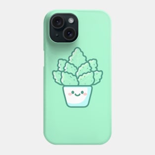 Cute Kawaii Cabbage in a Pot | Vegetable Houseplant | Kawaii Cute Plant Phone Case