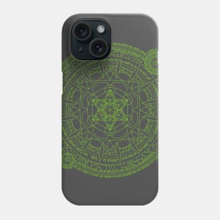 Incantations (Green) Phone Case