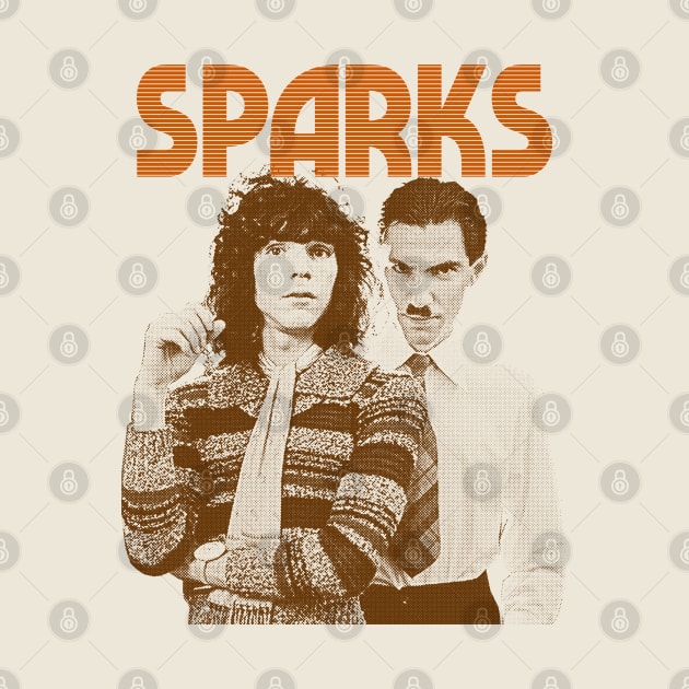 Sparks - Vintage Style Retro Aesthetic Design by DankFutura