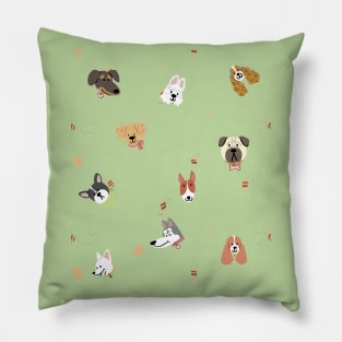 Cute doggie 2 Pillow