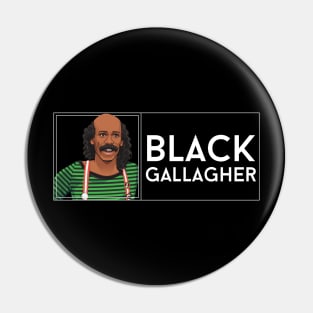 Black Gallagher Pin