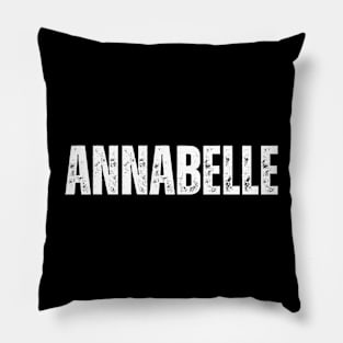 Annabelle Name Gift Birthday Holiday Anniversary Pillow