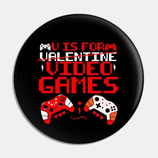 Is For Valentine Video Games funny valentine day Pin