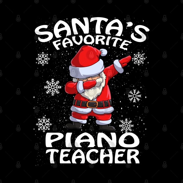 Santas Favorite Piano Teacher Christmas by intelus
