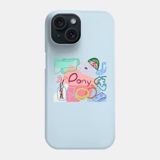 PONY Phone Case