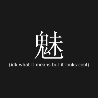 Cool Looking Japanese Symbol idk what it means T-Shirt