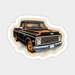 Chevy 1969 Lowrider Pickup Magnet