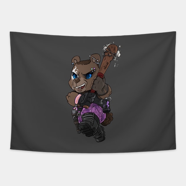 Tactical Teddies ® Hunter Lucille Tapestry by hiwez