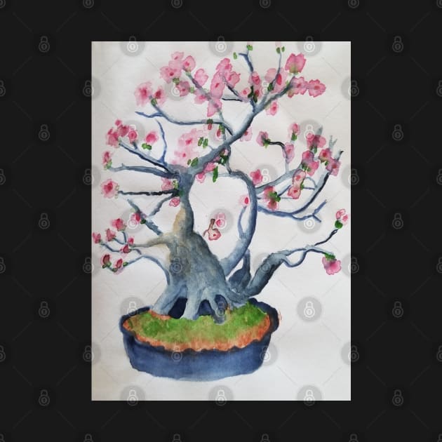 Bonsai by teenamarie23art