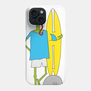 Surfing Lizzard Phone Case