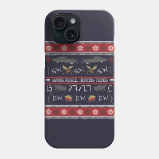 Supernatural Winter Sweater Phone Case