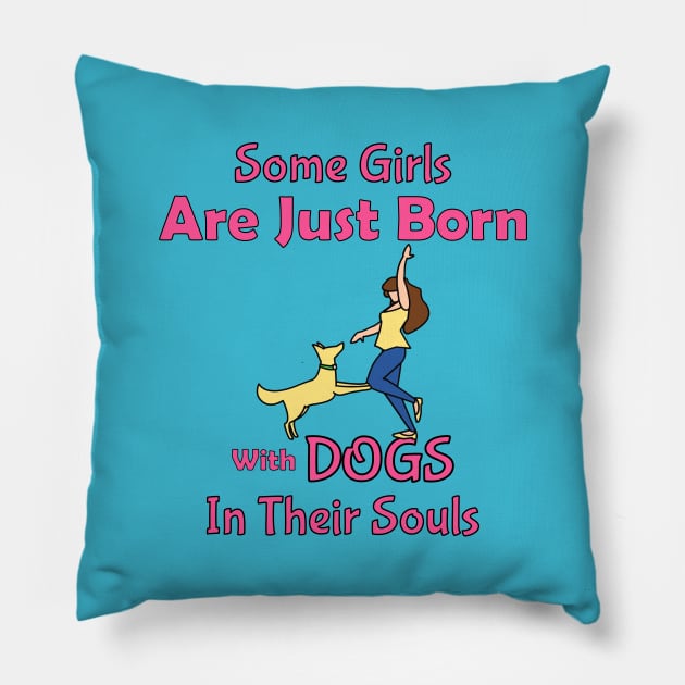 Canine Freestyle Shirts and Gifts Pillow by THE Dog Designs