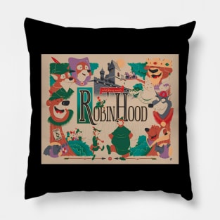 Robin Hood t-shirt Pillow