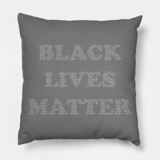 BLACK LIVES MATTER Pillow