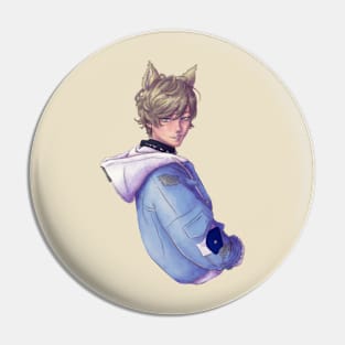 Neko Boy Viers Pin