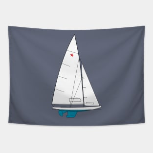 Star One-Design Sailboat Tapestry