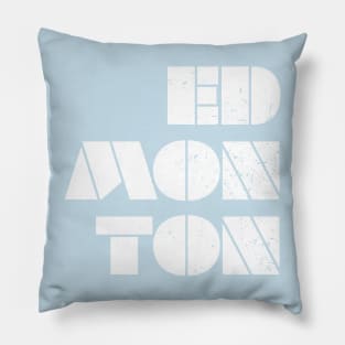 ED MON TON: Faded Glory (white) Pillow