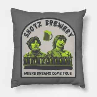 Shotz Brewery - Laverne and Shirley Pillow