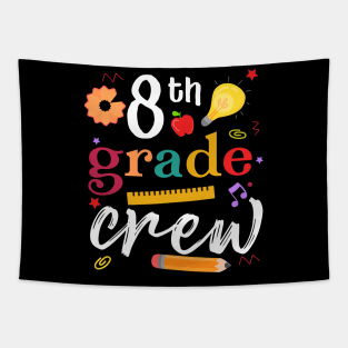 8th Grade Crew Back To School Tapestry