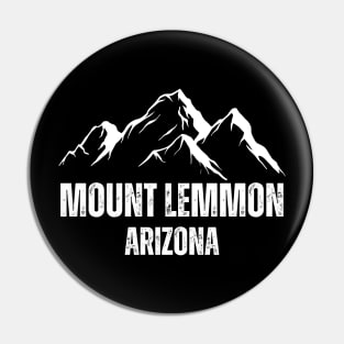 Amount Lemmon Arizona Tucson Santa Mountains Pin