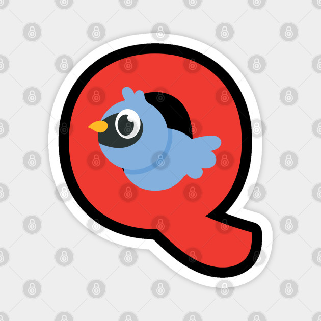 Letter Q - Animal Alphabet Letters - Letter Q - Magnet | TeePublic