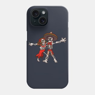 Mexican Skeletons Rumba Dance Phone Case