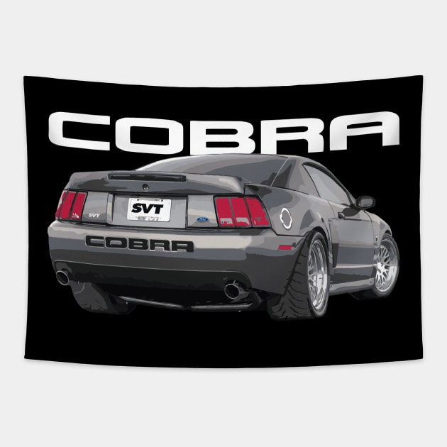 SVT Cobra Mustang Tapestry by cowtown_cowboy