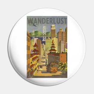 Vintage Wanderlust Pin