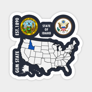 State of Idaho Magnet