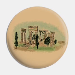 Mountain Temple of Poseidon Pin