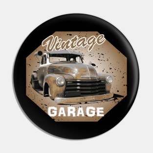 Vintage Garage Pin