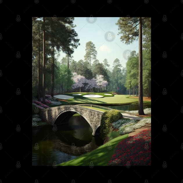 Augusta National - Original Artwork by Labidabop