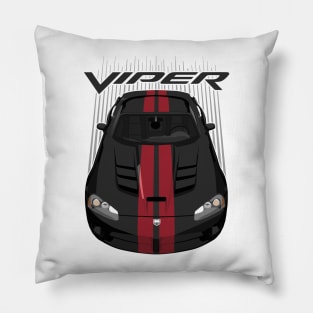 Viper SRT10-black and red Pillow