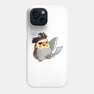 Pirate Cockatiel Phone Case