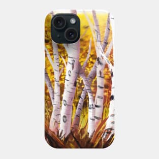 Birch Trees Phone Case