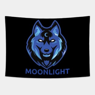 Wolf Night Tapestry