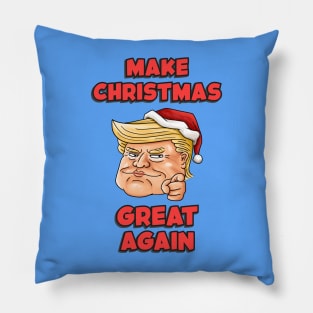 Trump Make Christmas Great Again Pillow