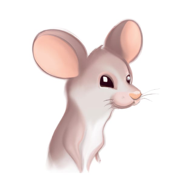 Cute Mouse Drawing by Play Zoo