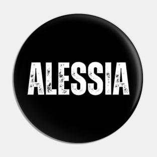 Alessia Name Gift Birthday Holiday Anniversary Pin