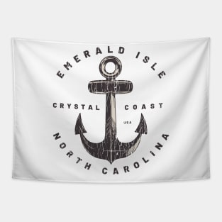 Emerald Isle, NC Summertime Vacationing Big Anchor Tapestry