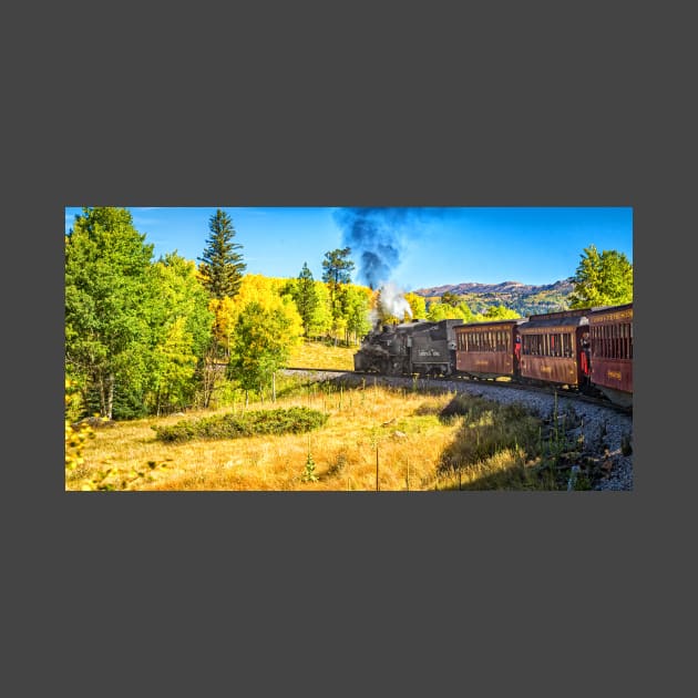 Cumbres and Toltec Narrow Gauge Railroad Route by Gestalt Imagery