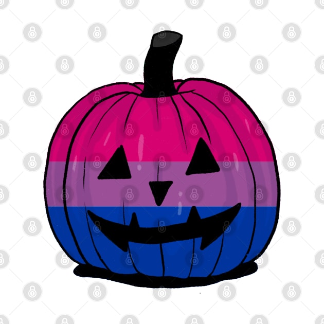 Bi pumpkin by annoyingarts