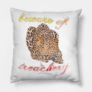 strong jaguar Pillow