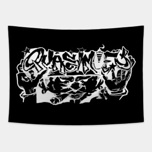 Quasimofo - Inverted Logo Design Tapestry