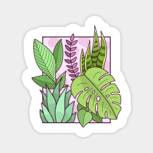 Framed Plants Magnet