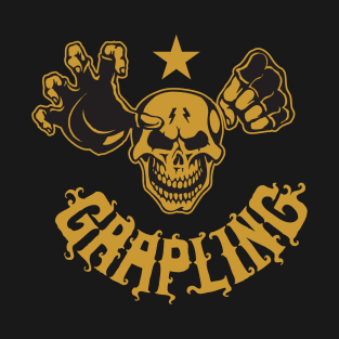 Skull hands grapling T-Shirt