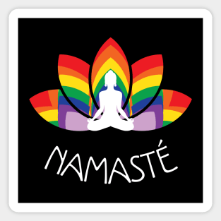 Yoga Panda Meditation Namaste Gift Sticker